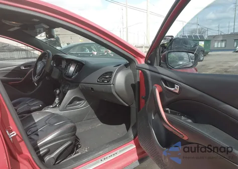 2015 Dodge Dart Gt из США, поврежденный, VIN 1C3CDFEB3FD141987